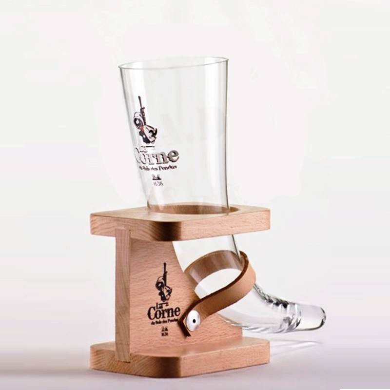 VERRE LA CORNE + BOIS 33CL